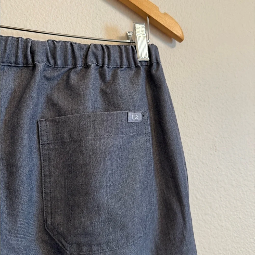 FIGS Men Pisco Technical Collection Scrub Pants Graphite Gray